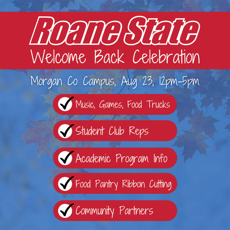 Morgan Co Campus Welcome Back Aug 23, 12-5pm