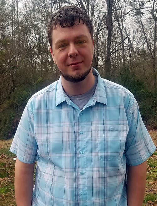 Nick Shelton, a Tennessee Reconnect student majoring in accounting at Roane State Community College’s main campus in Roane County.