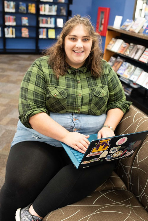 Cheyenne McAbee, a Roane County resident, is one of many RSCC students who are taking advantage of the program.