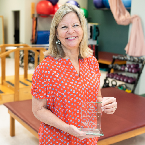 Maribeth Vowell won the Outstanding PTA Educator Award in March 2023.