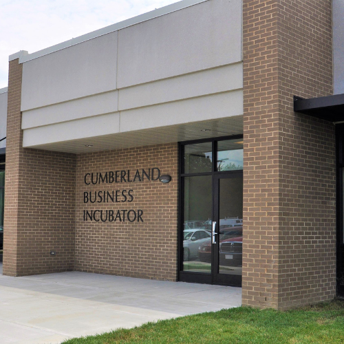 An exterior of a brick building.