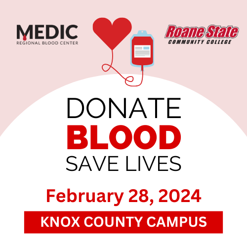 A flyer for a blood drive event.