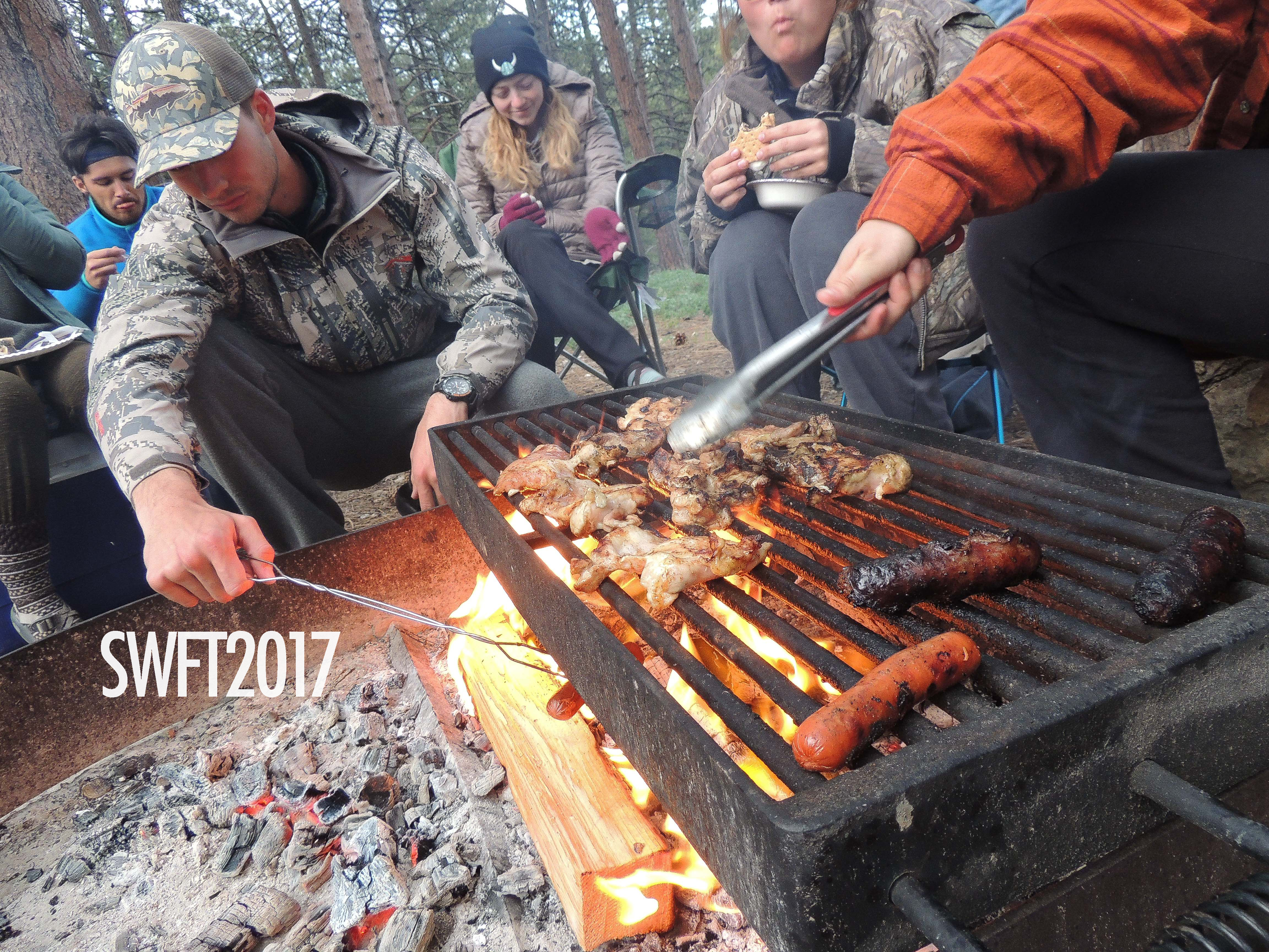 Camp food time